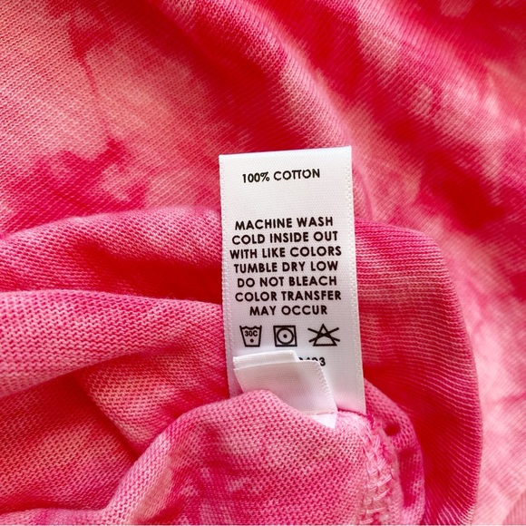 COTTON CITIZEN Women's Tokyo Crop Shirt in Hot Pink Crystal size XS - Picture 6 of 8